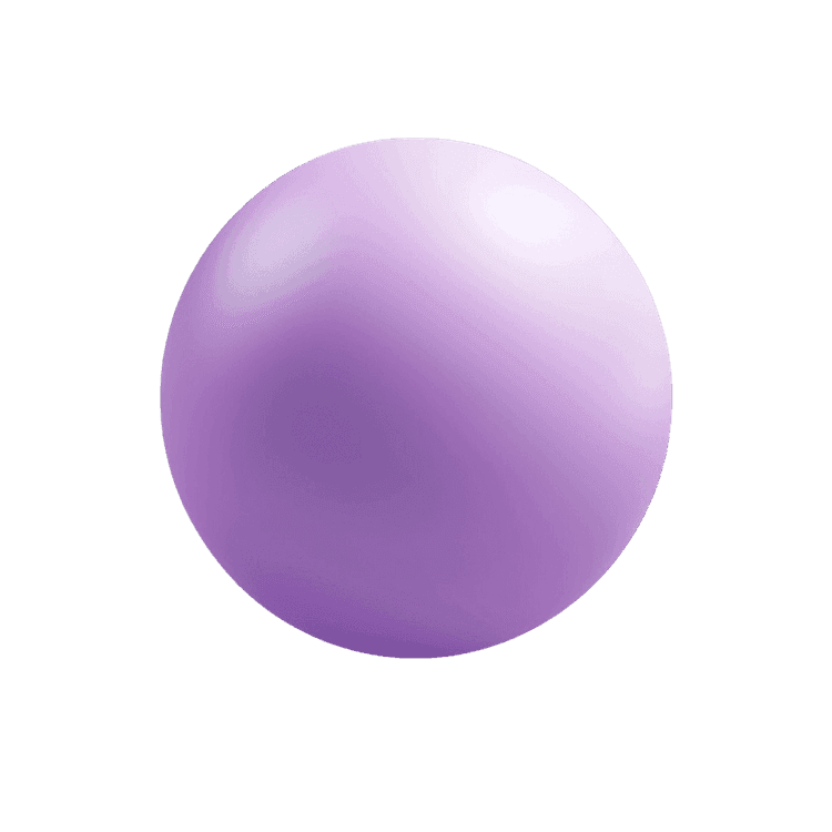 Purple sphere