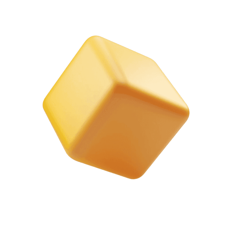 Yellow cube